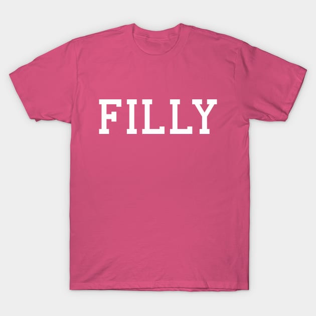 Filly T-Shirt by Scottish Arms Dealer